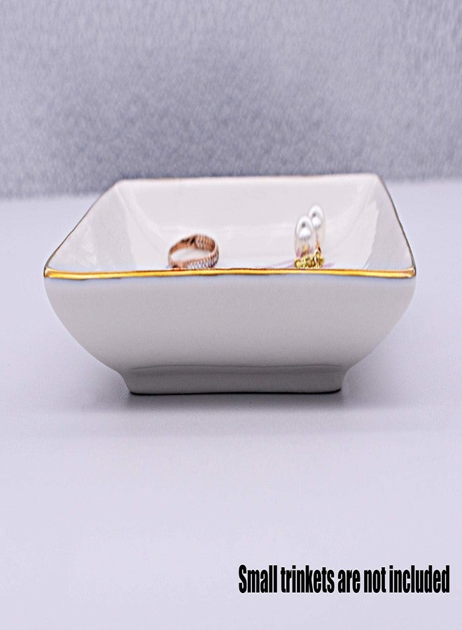 Topthink Mother's Day Gift-Jewelry Tray for Sister,Best Friends,Bestie,BFF Women Her-Friends TV Show Theme-Birthday Wedding Christmas Graduation Gift-Sisters I'll Be There for You-Ring Dish,Trinket Holder - Image 4