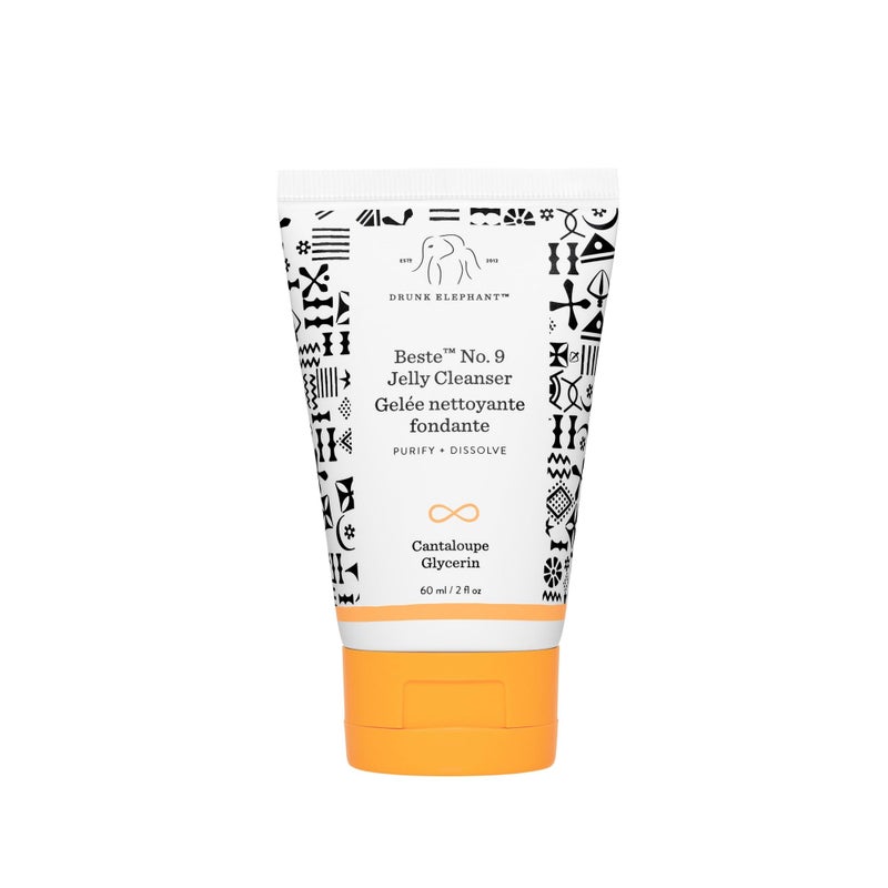 Drunk Elephant Beste No. 9 Jelly Cleanser - 60 ml/2 fl oz - Travel-Size Gel Face Wash - Clean Clinical Skincare - Cruelty-Free - Dermatologist-Tested - Free of Essential Oils, Silicones, and Fragrance - Image 1