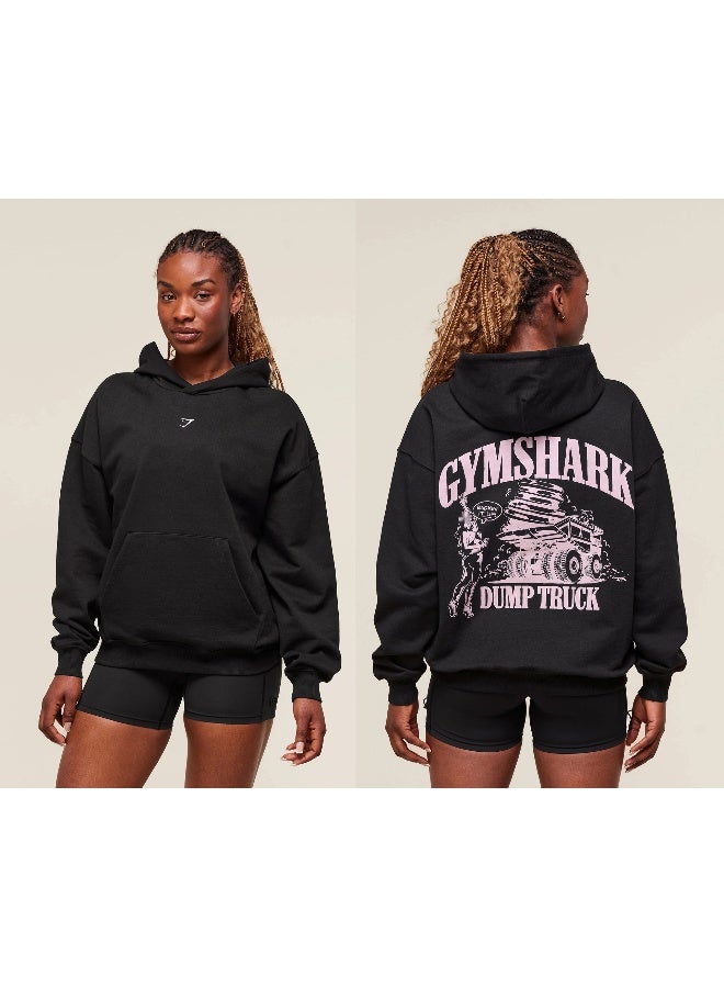 Gymshark Shark Hoodie - Essential Cozy Oversized Sweatshirt for Fall and Winter - Image 1
