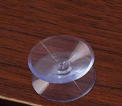 GDQLCNXB أكواب شفط مزدوجة الجوانب Gdqlcnxb مقاس 20 مم/0.78 بوصة، أكواب شفط PVC للأثاث والمكتب والزجاج، 20 قطعة - Image 2