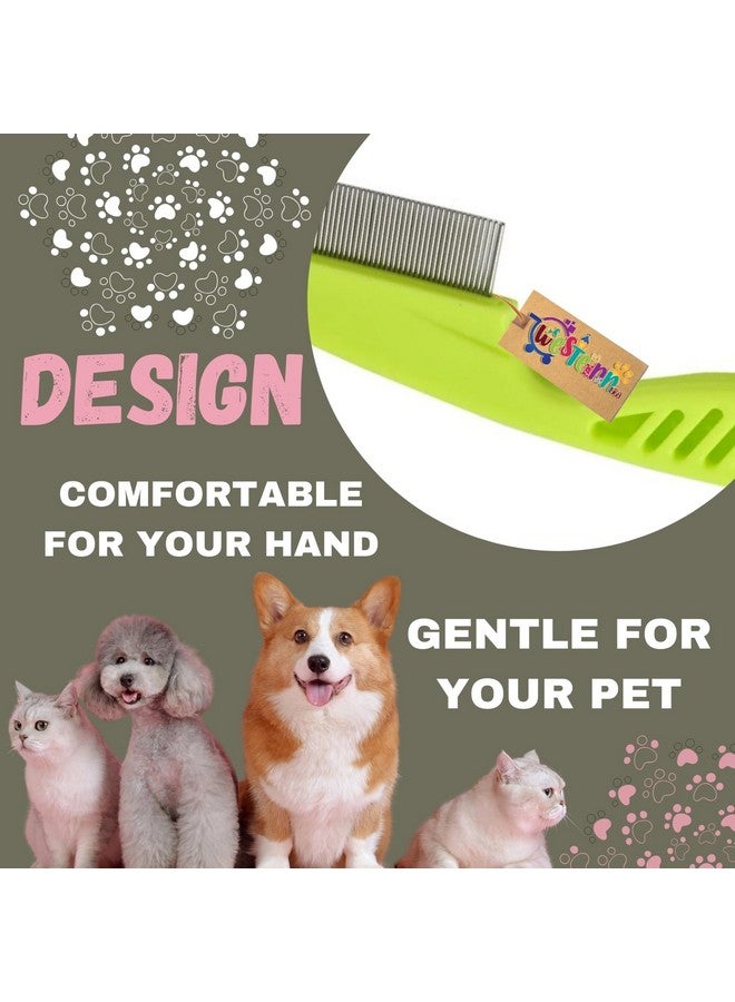 Western Era Pet Comb Thin Pin Is A Professional Grooming Tool Tailored For Both Dogs And Cats, Dedicated To Detangling, Smoothing, And Enhancing Your Pet'S Fur, Effectiveness In Knot Removal. - Image 5
