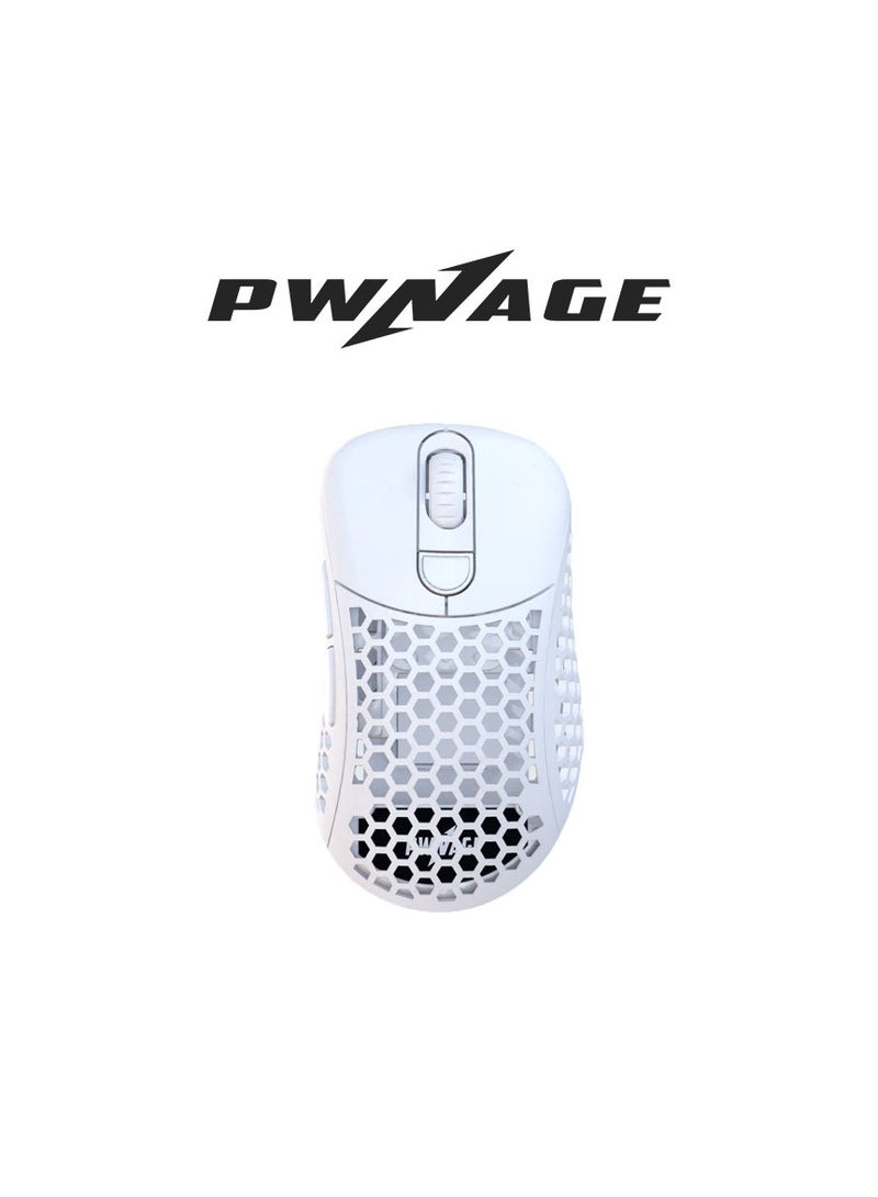 Pwnage Ultra Custom Gaming Mouse - White - Image 1
