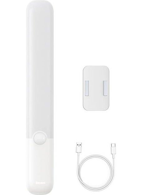 Baseus - 3-Stage Motion Sensor 1200MAH Battery Night Light, Cabinet, Table, Kitchen, Bathroom Light - Image 1