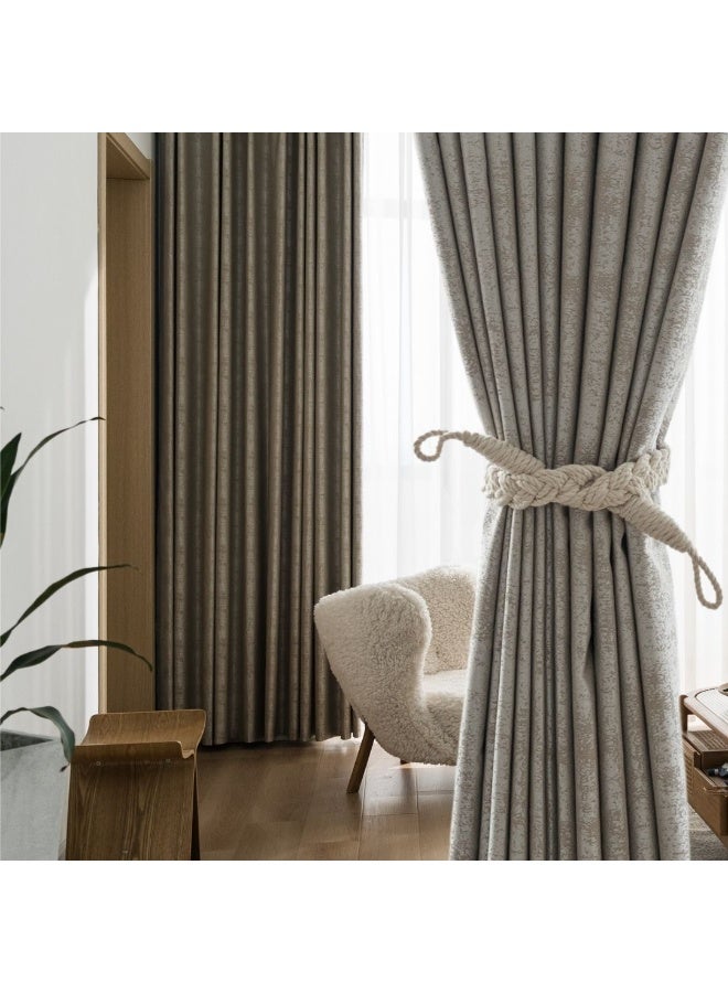 QBAID Curtains Blackout 2 panels for Bedroom - Image 1
