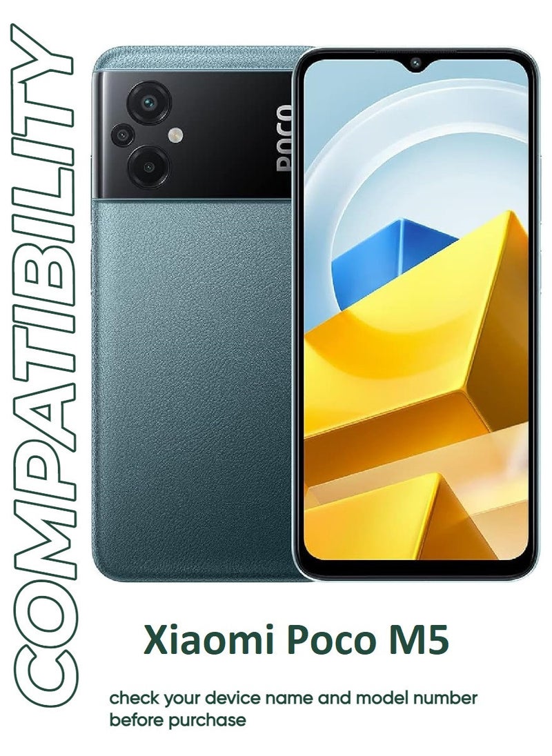 ACLIX Antistatic ESD Dustproof Premium Quality High Definition Tempered Glass Screen Protector Designed For Xiaomi Poco M5 - Image 3