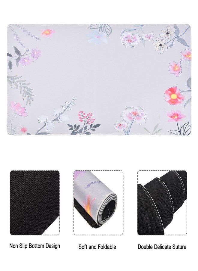 MEGREZ 4-in-1 Mouse Pad with Wrist Rest Ergonomic Memory Foam Desk Mat Set - Image 3