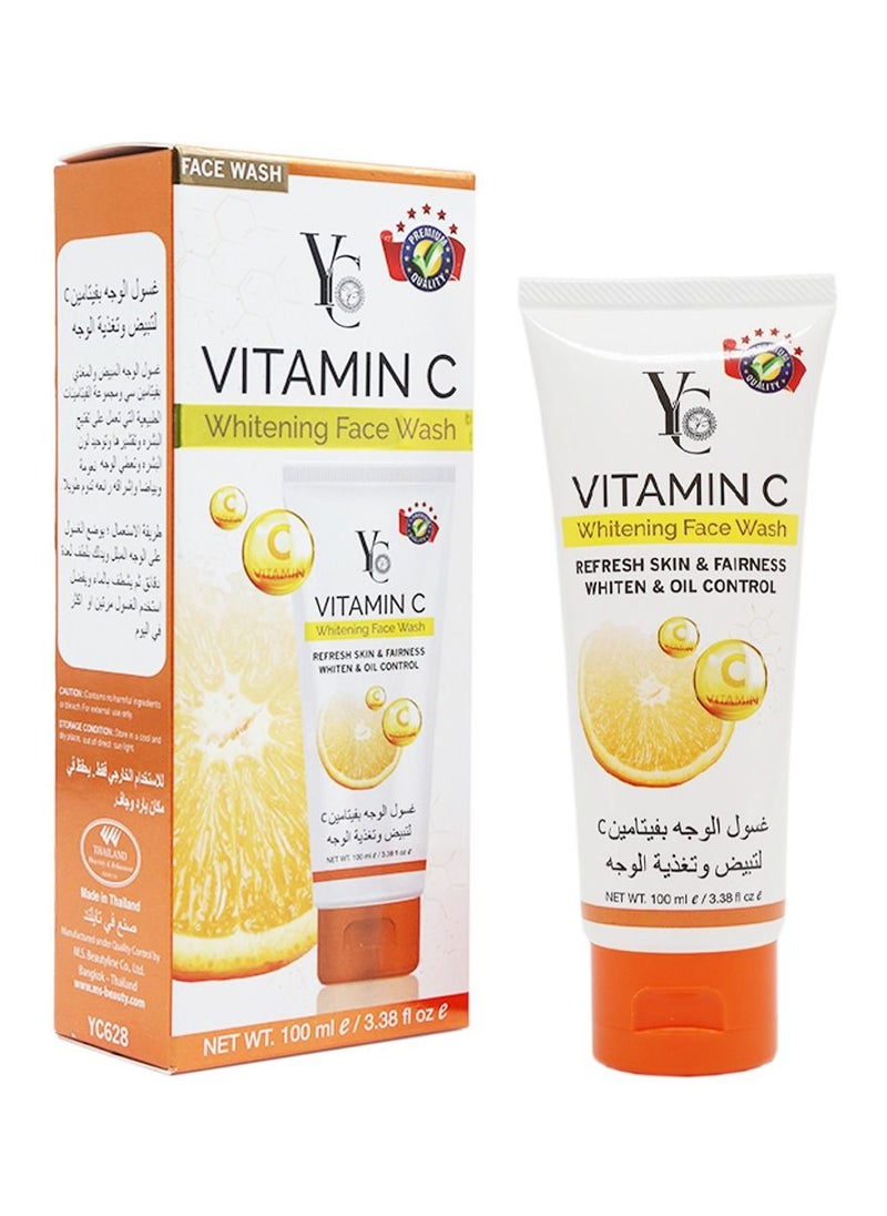 Yong Chin - Yong Chin Vitamin C Whitening Face Wash 100ml - Image 1