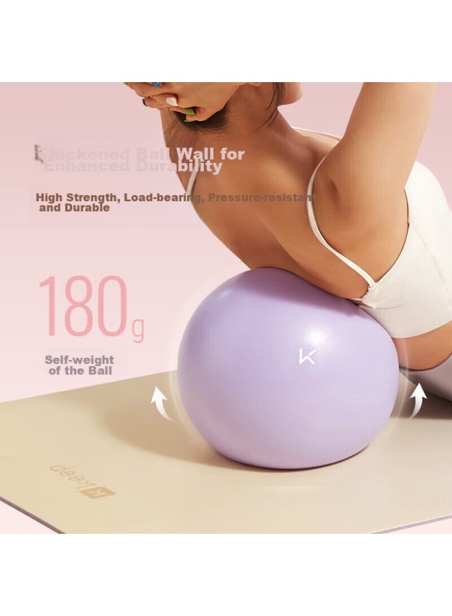 Keep 25cm Mini Yoga Ball, Fitness Training, Anti-burst, Non-slip, Thickened, Suitable For Pregnant Women, Ice Cream Yellow - Image 5