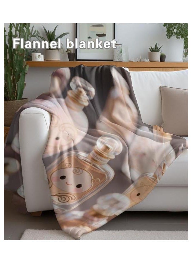 general Flannel thin blanket (warm and comfortable, suitable for sleep, gaming, dust removal and sandproof) 150cm*200cm - 172 - Image 1