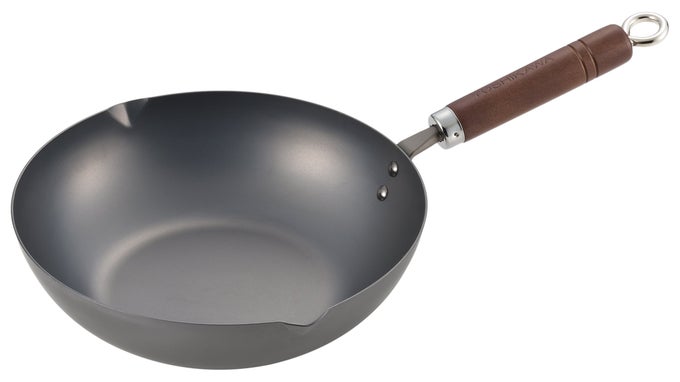 BLACK STEEL FRY PAN 9