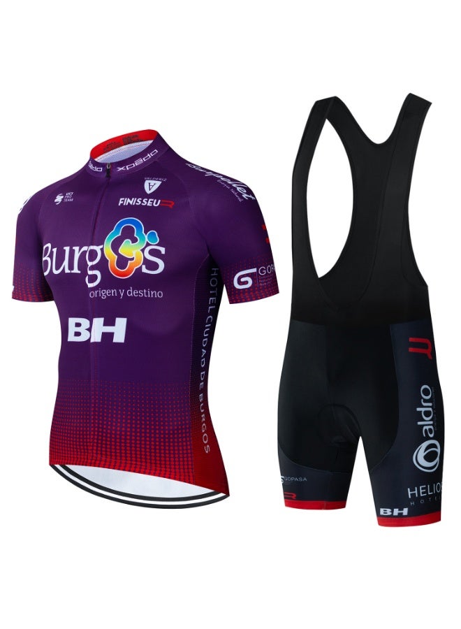KUYING Summer Short Sleeved Cycling Suit Set  - Image 1