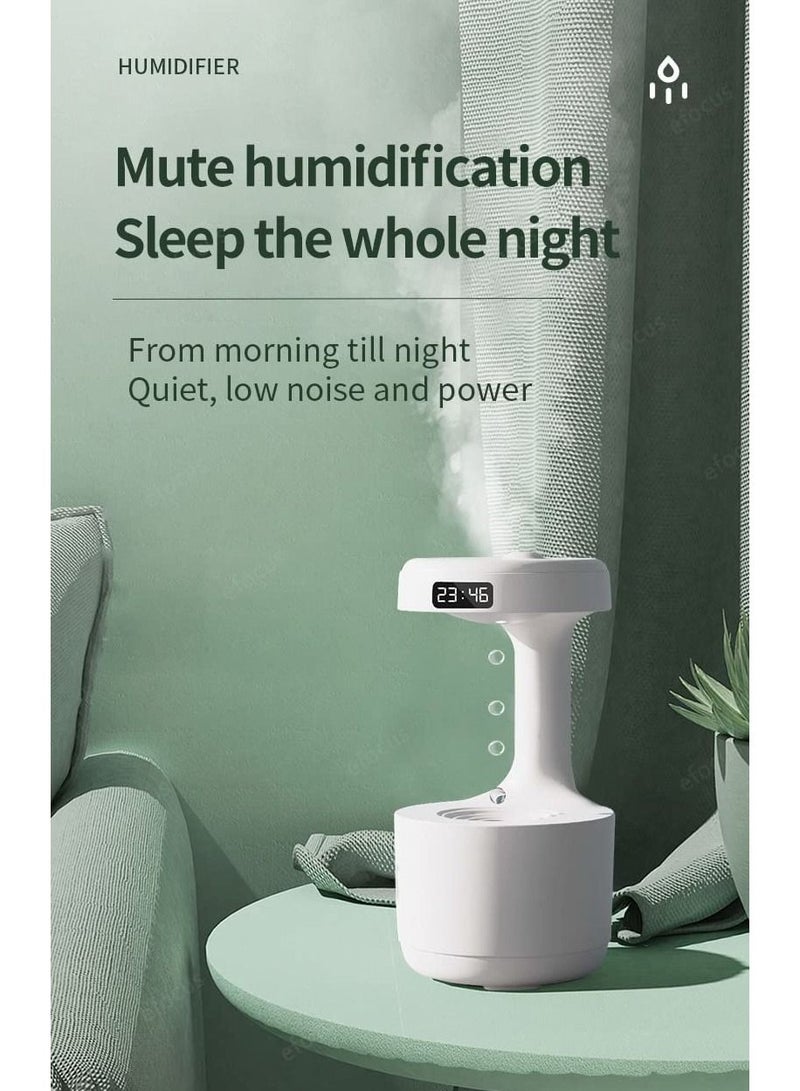 800ML Anti-gravity Air Humidifier Water Drop Perfume Aromatherapy Humidifiers Working For 8 Hours Air Purifiers For Dropshipping - Image 4