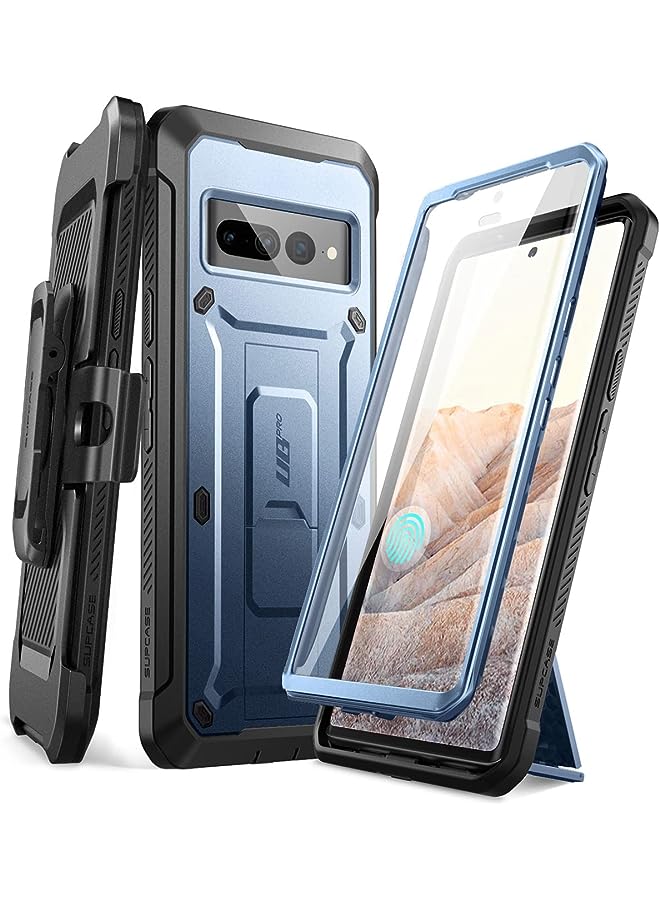 سوبكيس حافظة سلسلة Unicorn Beetle Pro لهاتف Google Pixel 7 Pro (إصدار 2022)، حافظة متينة بمشبك حزام ومسند مع واقي شاشة مدمج (إمالة) - Image 1