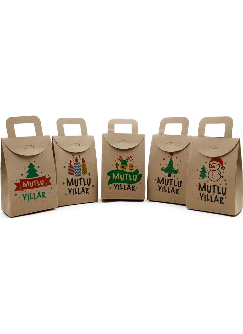 Repro Design 10×15 New Year Themed Bag Model Box 5 Pieces, New Year Gift Box 5 Different Model Model 2  - Image 4