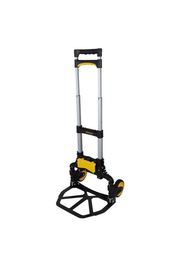 ستانلي عربة يدوية قابلة للطي بمقبض ناعم باللونين الأسود والأصفر 100 × 41 × 40 سم SXWT-FT501 PDQ - Image 2