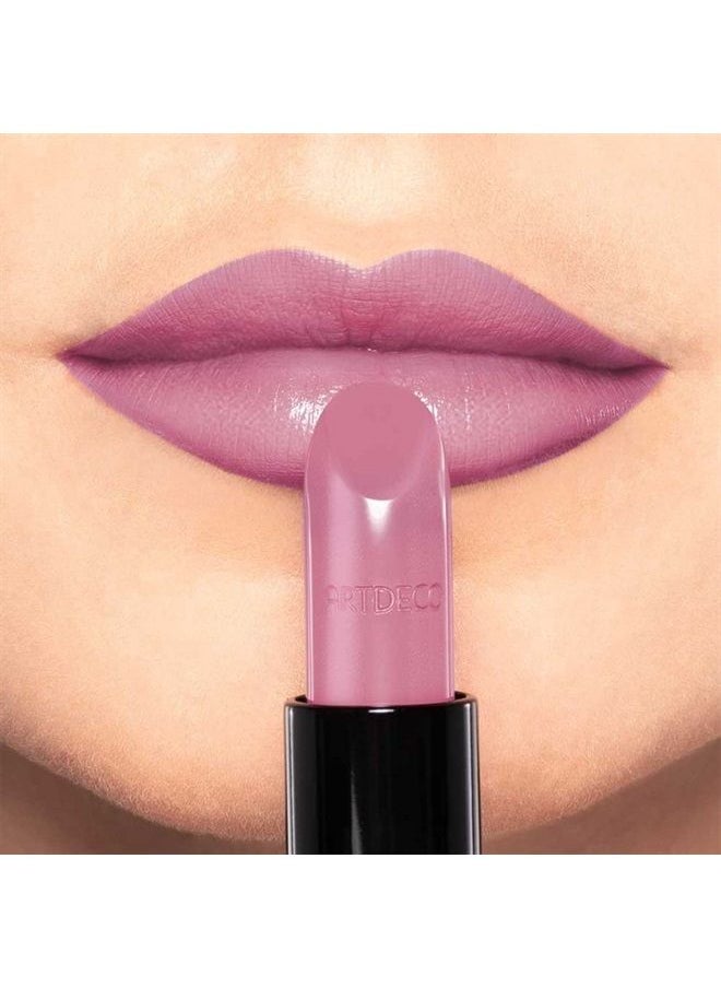 ARTDECO Perfect Color Lipstick, frosted rose (0.14 Oz) – glide-on lipstick with rich color & plumping effect, creamy, pearly finish, hyaluronic acid has a plumping effect, lip plumper, lip care, makeu  - Image 1