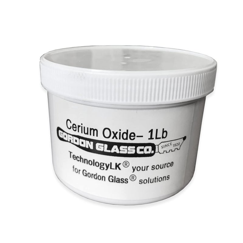 Cerium Oxide High Grade Glass Polishing Compound 1 lb Pack of 1