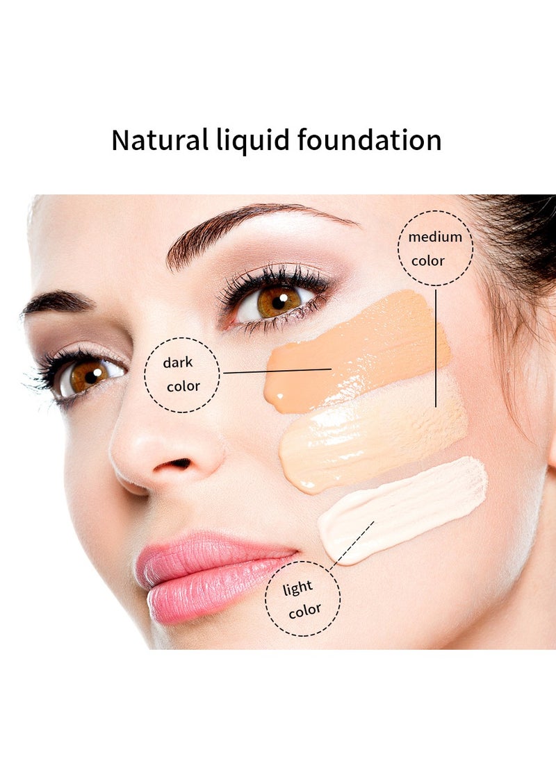 Julystar - Soft Matte Long-Wear Liquid Foundation with Moisturizing Formula - Suitable for All Skin Types - Image 1