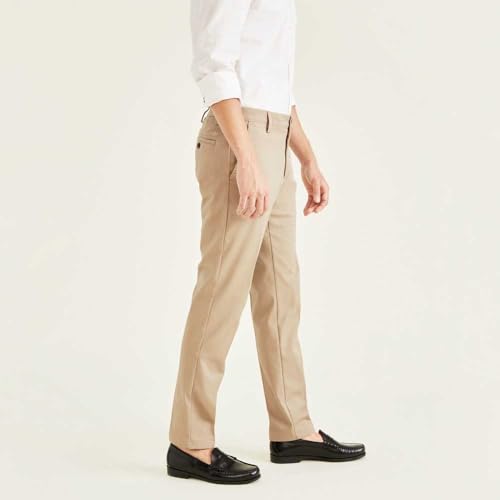 Dockers Men's Slim Fit Easy Khaki Pants, Timberwolf, 32W x 29L - Image 3