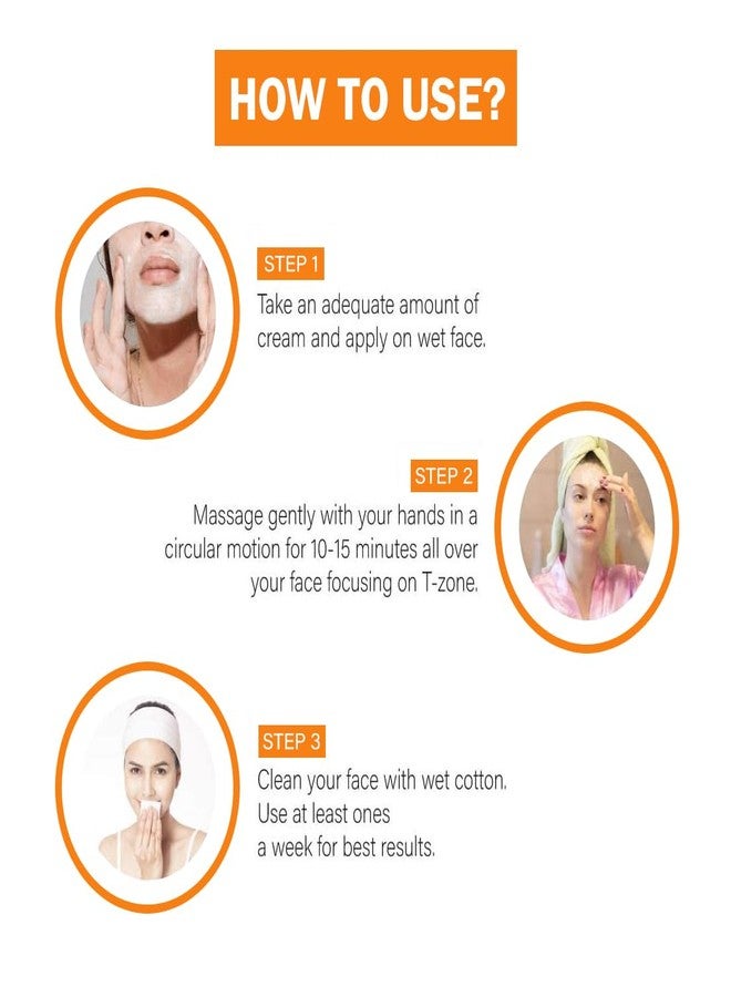 Lilium Papaya Massage Cream 100ml, Restores Glowing Skin, Facial Cream For Women & Men - Image 5