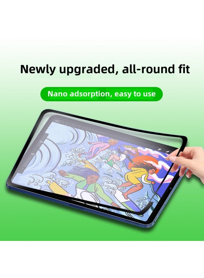 Suitable For Ipad Film Frame Sticker Paper Film Removable Apple Huawei Samsung Glory Tablet PC Screen Protector-Color:12.9（2015-2017）-Size:Nano-absorbent Frame Sticker Paper Film (removable And Washable)) - Image 2