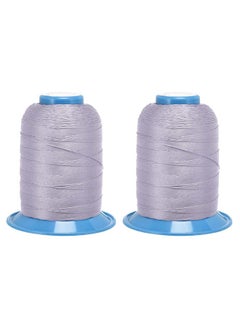 Generic Extra Strength Braided Polyester Sewing and Upholstery Thread for Hand (Light Purple, 2 Pack) 300D/0.38mm  - Image 2