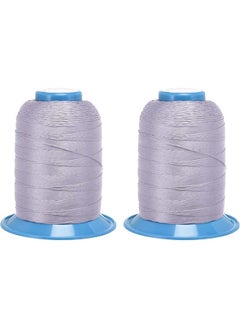 Generic Extra Strength Braided Polyester Sewing and Upholstery Thread for Hand (Light Purple, 2 Pack) 300D/0.38mm  - Image 3