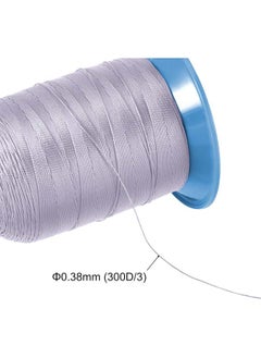 Generic Extra Strength Braided Polyester Sewing and Upholstery Thread for Hand (Light Purple, 2 Pack) 300D/0.38mm  - Image 5
