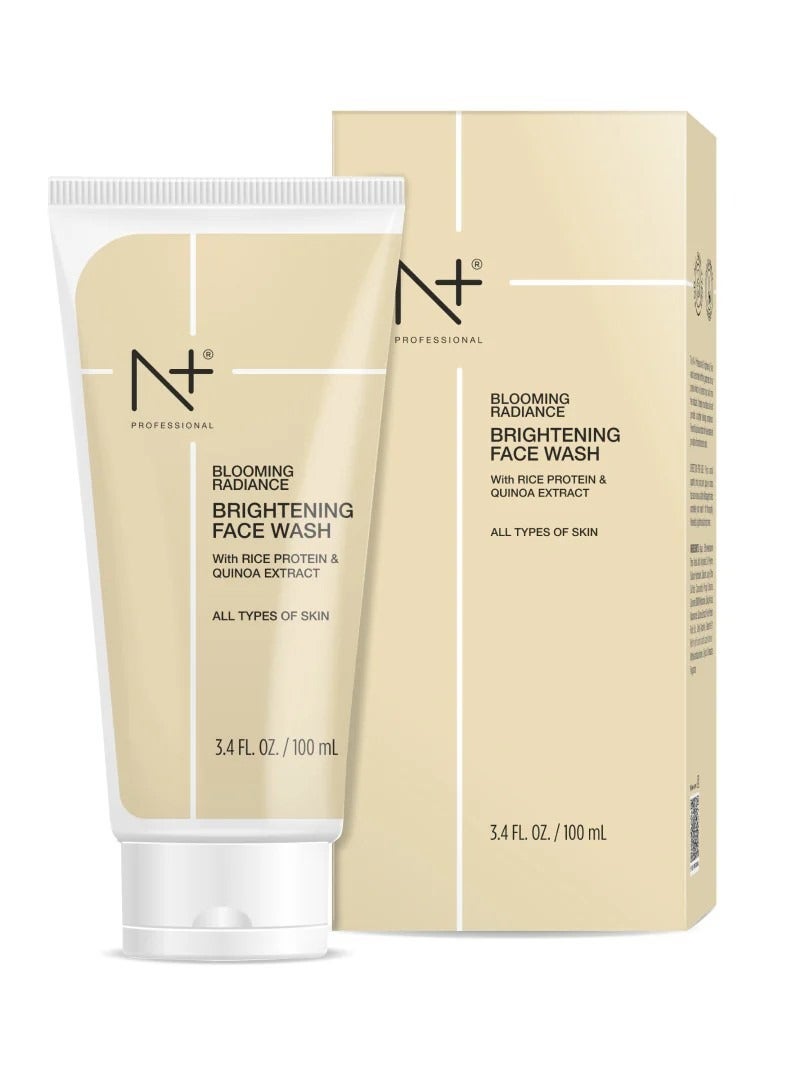N Plus Professional Brightening Face Wash – Deep Cleansing & Glow-Enhancing Formula, Gently Removes Impurities for Radiant & Refreshed Skin, 100ml - Image 1