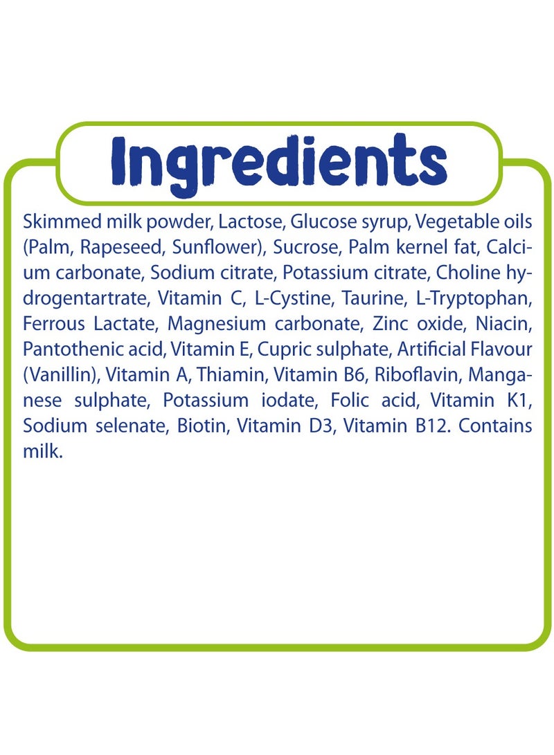 Humana حليب أطفال بروبالانس المرحلة 3 غير معدّل وراثيًا 1-3 سنوات - Image 5