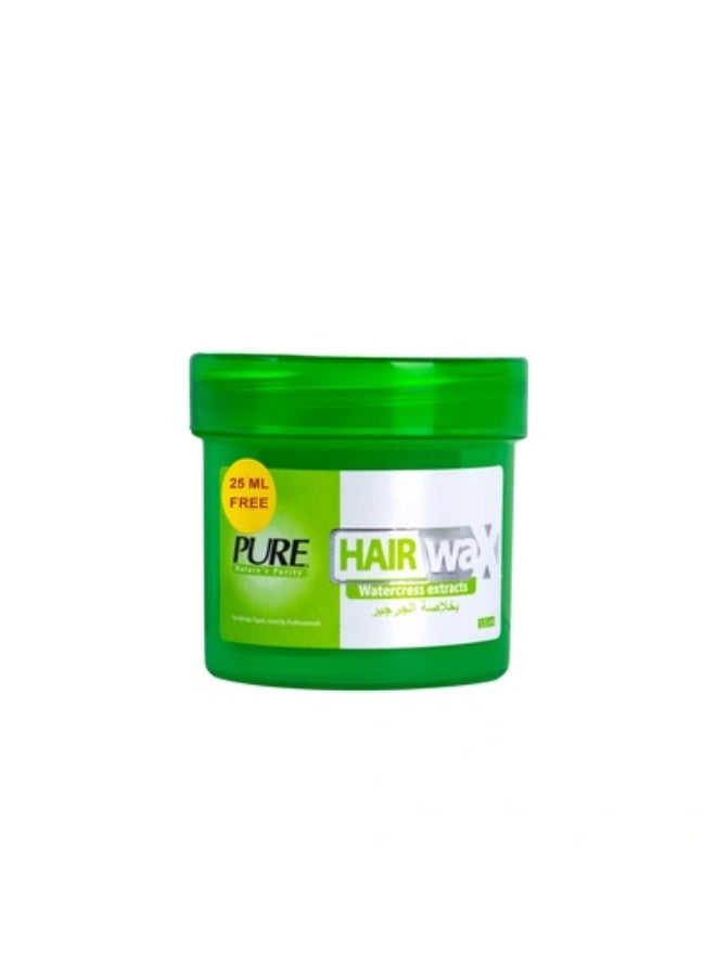 Pure Hair Wax Cream with Watercress Extract - Saver Pack, 125ml + 25ml Free