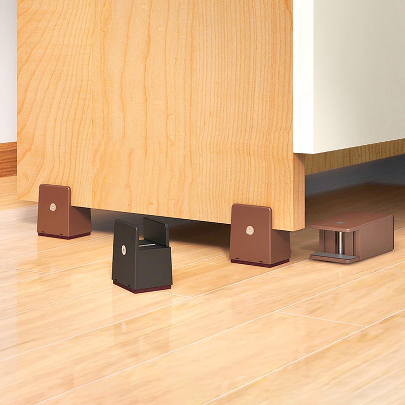 4pcs Platform Bed Riser Bed Raising Block 22-42mm Adjustable Bed Riser Block - Image 1