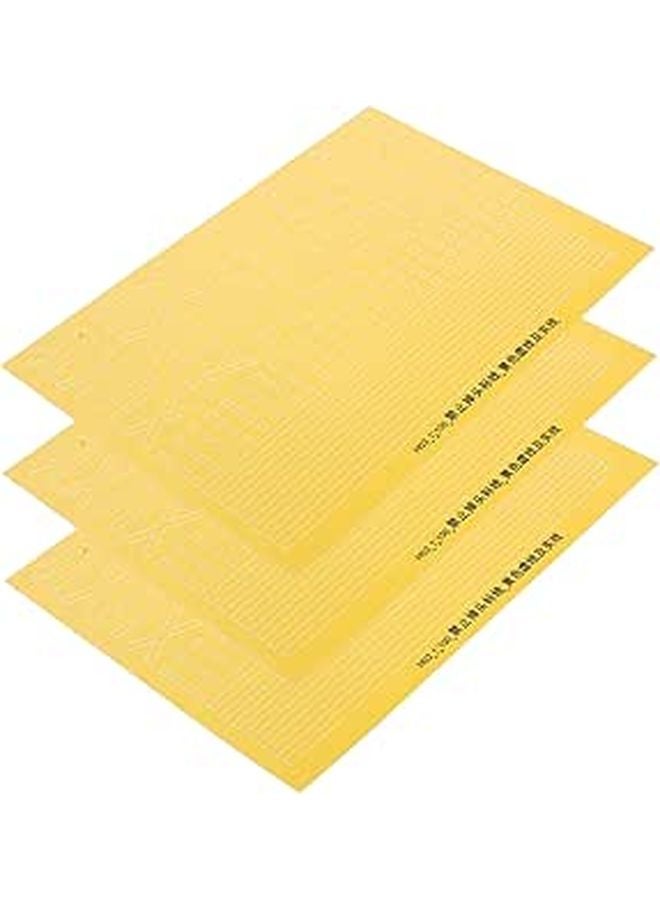 3 Pack Realistic Traffic Sign Stickers For Play Mats Easy To Remove Safe Adhesion - Image 1