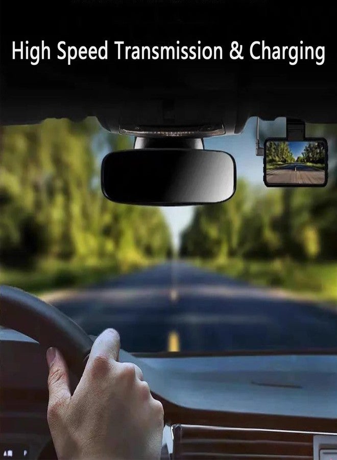 CERRXIAN 90 Degree Mini USB Short Cable, 1ft Up Angle USB 2.0 Type A to Left & Right Angle Mini B 5 Pin Charging Cable for Ti-84 Plus, GoPro, MP3 Player, Digital Camera, GPS Receiver, Dash Cam(RL) - Image 5