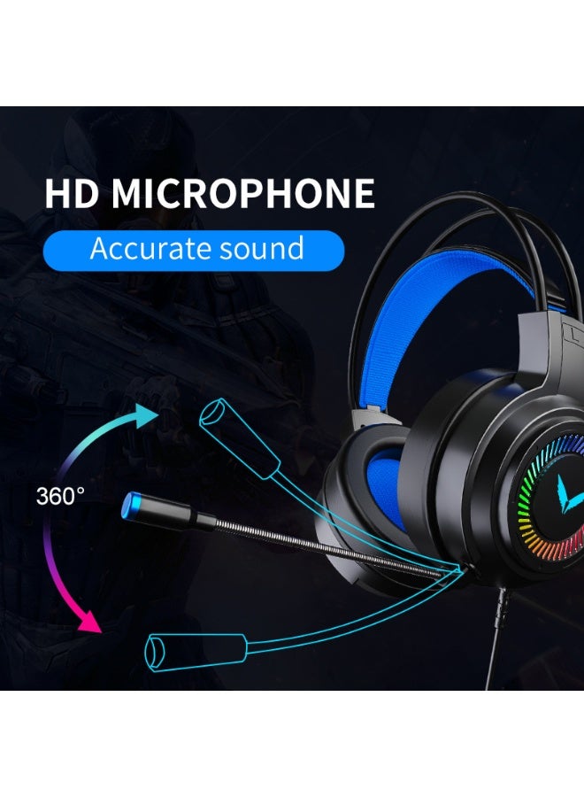 general Gaming headset gaming wired 7.1-channel chicken headset computer notebook headset - Image 4