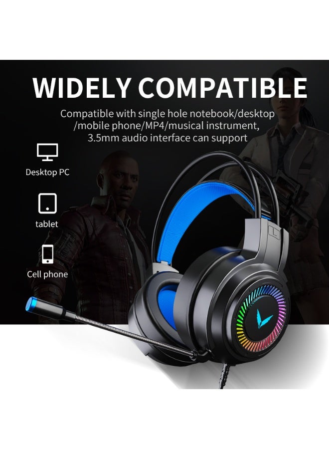 general Gaming headset gaming wired 7.1-channel chicken headset computer notebook headset - Image 3