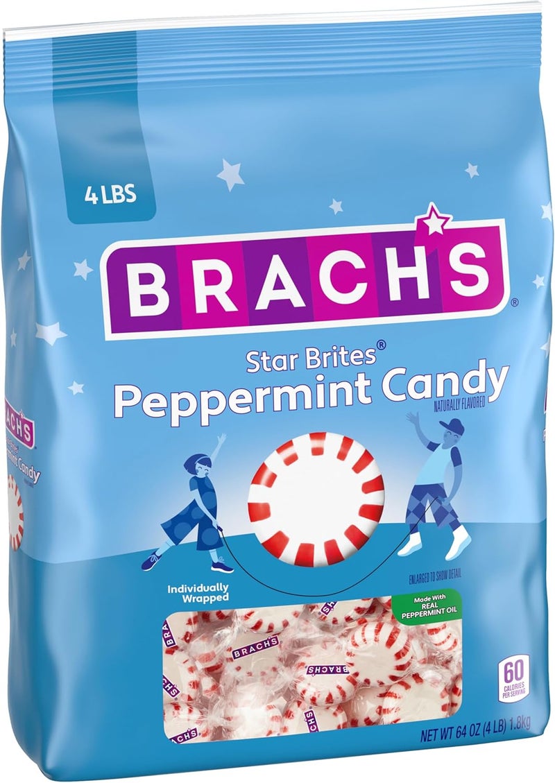 Brach's حلوى براك ستار برايتس بنكهة النعناع - 4 أرطال - Image 4