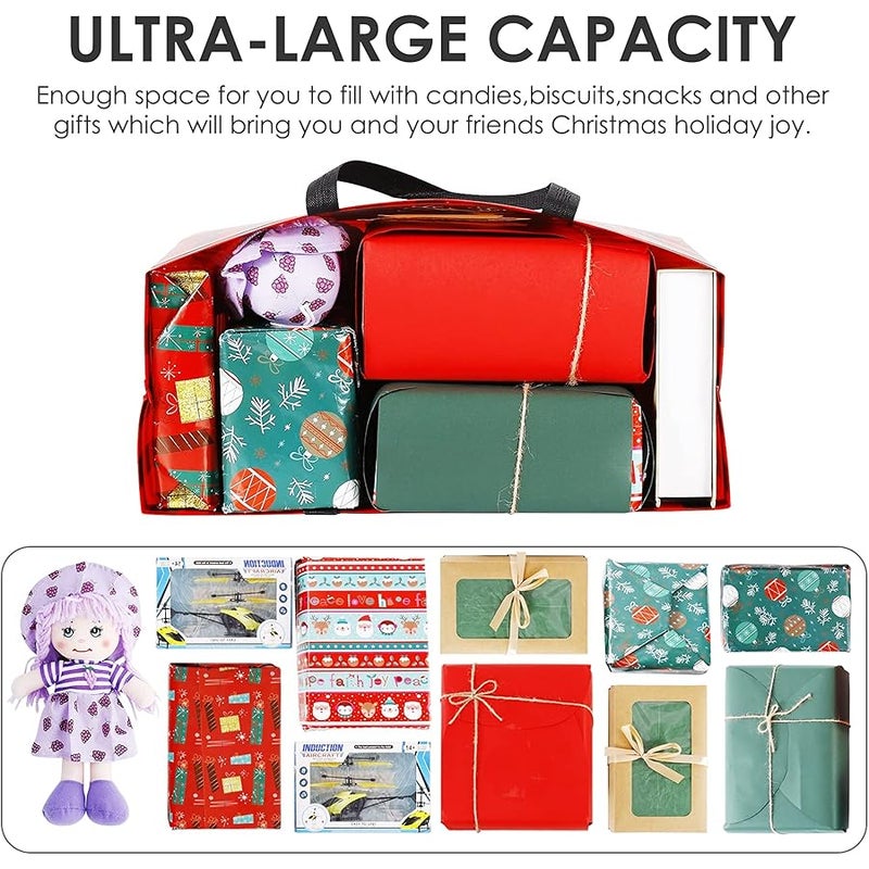 YANGTE Extra Large  Gift Bags, Reusable Tote Bags with Handle Non-Woven  Grocery Shopping Totes for Holiday - Image 3