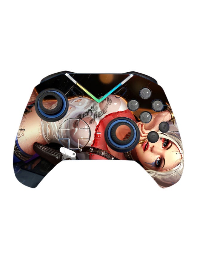 عام أسود الساموراي 4 4Pro مقبض ملصق مقبض الألم ملصق متجمد واقية ملصق ورقة فيلم الجلد ملصق-اللون: TN-HWS4-0111 - Image 1