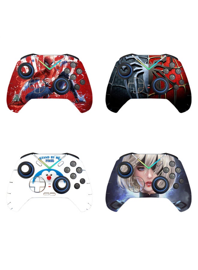 عام أسود الساموراي 4 4Pro مقبض ملصق مقبض الألم ملصق متجمد واقية ملصق ورقة فيلم الجلد ملصق-اللون: TN-HWS4-0111 - Image 2