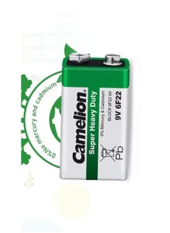 Camelion Camelion Super Heavy Duty 9V Battery (Carbon Zinc 6F22 Block 9V).  - Image 1