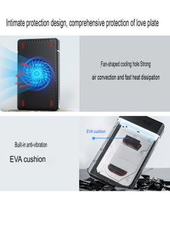 Acasis Mobile Hard Disk Box, USB 3.0 Durable Intelligent Protection Hard Disk Enclosure, Compact And Lightweight Hard Drive Case With Power Supply, (1pc, Black, 3.5 Inch)  - Image 4
