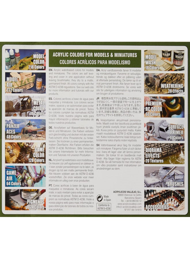 Vallejo Amer Civil War Paint Set #11, 17ml - Image 3