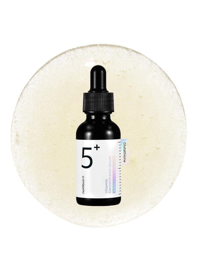 numbuzin - numbuzin No.5+ Vitamin Concentrated Serum 30 ml - Image 1