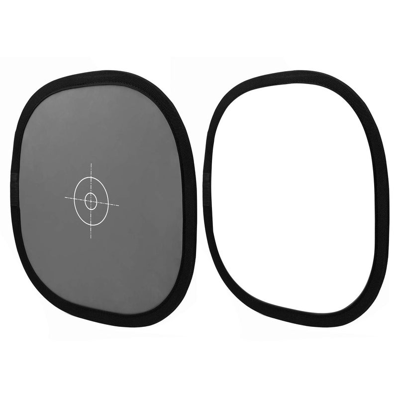 Anwenk 12x12 Inch (30x30cm) Grey Card White Balance Card for Photography 18% Exposure Gray Reflectance Reflector Foldable Focus Board Double Sided with Carry Pouch - Image 5