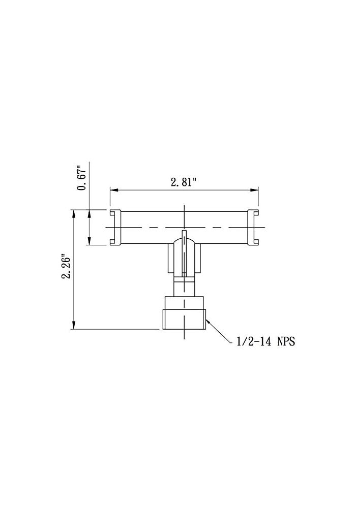Dura Faucet Diverter Tee Replacement - Image 2
