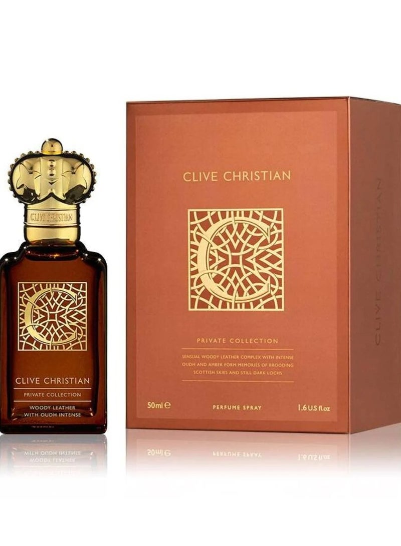 CLIVE CHRISTIAN Private Sea Woody Leather Eau de Parfum 50ml - Image 1
