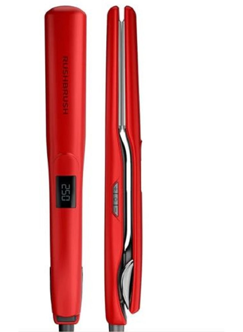 Rush Brush X2 Max Straightener Red 