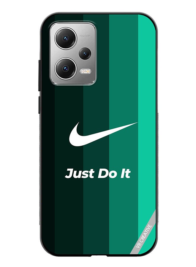 VR CREATIVE Protective Case Cover For Xiaomi Redmi Note 12 Nike Logo Green Design Multicolour - Image 1