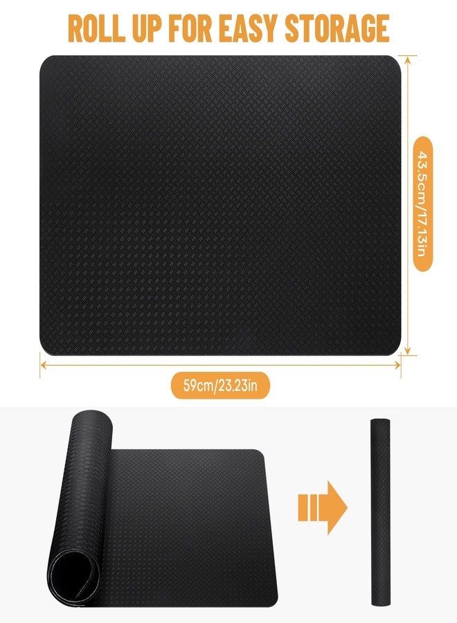 Rolitwils Upgraded Double-Sided Non-Slip Workout Mat for Under Desk Elliptical, Exercise Mat for Ellipse Leg Exerciser as Seen on TV, Anti-Slip Mat Suitable for Leg Exerciser - Image 5